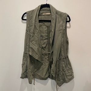 Army green vest